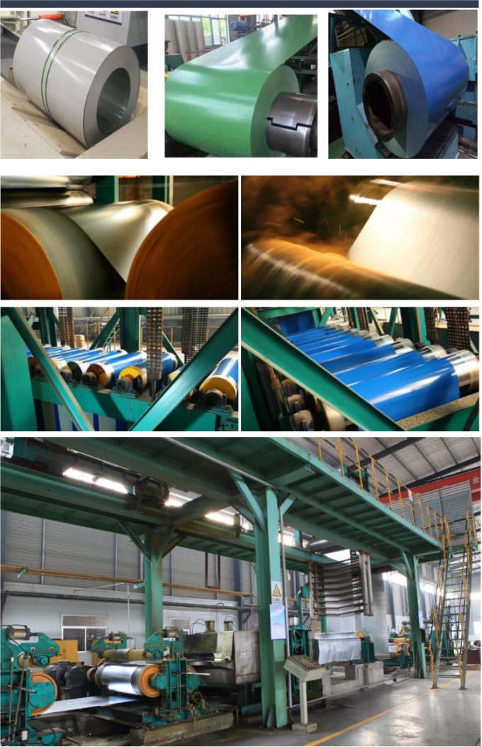 1200mm Width Prepainted Galvalume Steel Coil For Agriculture TS580 0