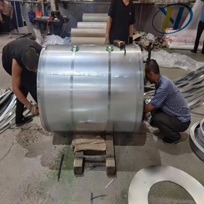 1200mm Width Prepainted Galvalume Steel Coil For Agriculture TS580 3