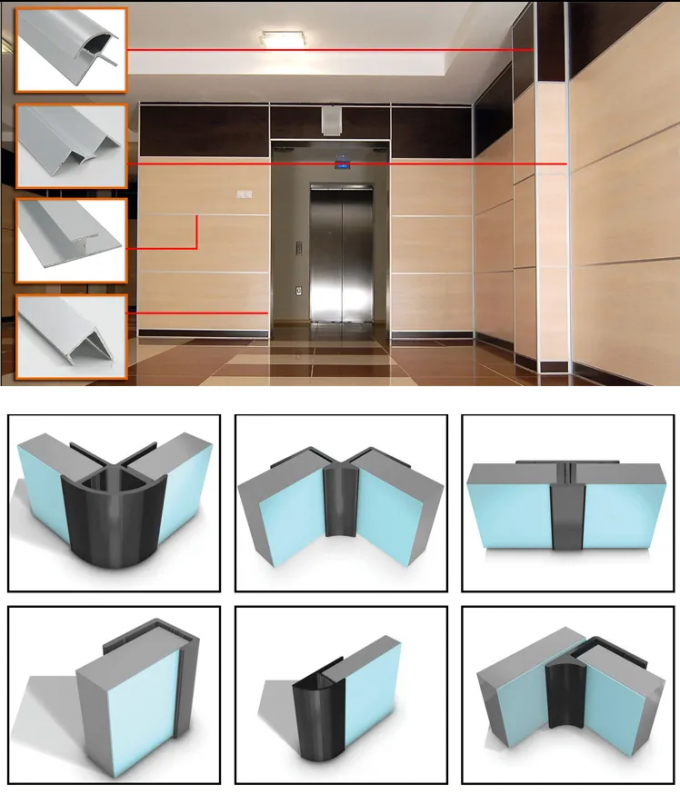 Thickness 0.46mm*Length3657mm Aluminum sheet bending piece 5052 H24 For Roofing 1