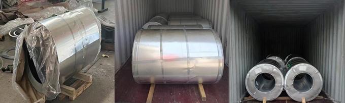 0.45MM Galvanized PPGI Steel Coil With 5-12 Micron Back Paint UNICORN WHITE 1
