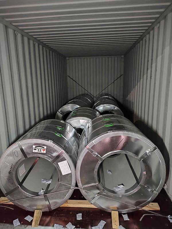 DC51D AZ Hot Rolled Galvalume Steel Coil/GI For Live-stock Shed Chromium-free Passivation 2