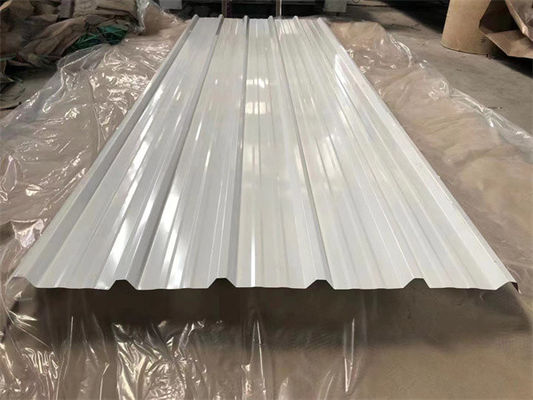 1050mm Colour Coated Roofing Sheet Corrugated Steel Sheet Standard ASTM