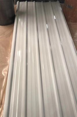 1050mm Colour Coated Roofing Sheet Corrugated Steel Sheet Standard ASTM