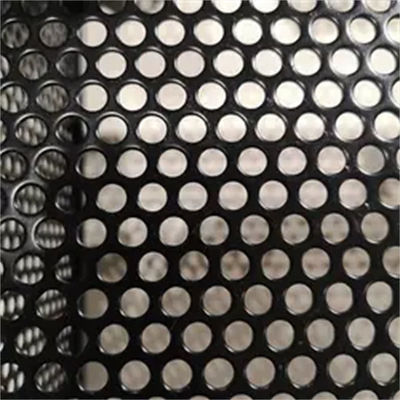 0.5mm Hot Dipped GI / GL Perforated Sheet Silver For Construction SGCC