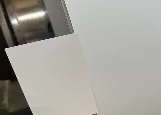 China 0.38mm Prepainted Galvalume Steel SGCC / G550 / DX51D+AZ White &amp; Black company