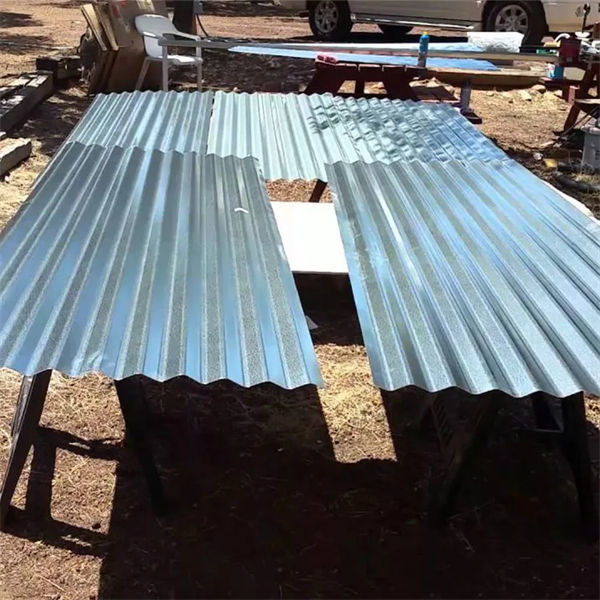 Prepainted Galvanized Corrugated Steel Sheet For Roofing Sheet Blue, Red 3